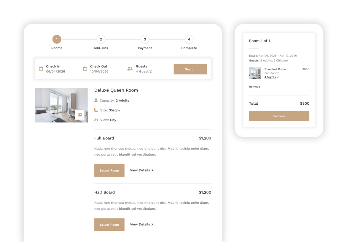 Booking System